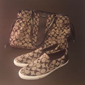 Coach Bag and Shoes